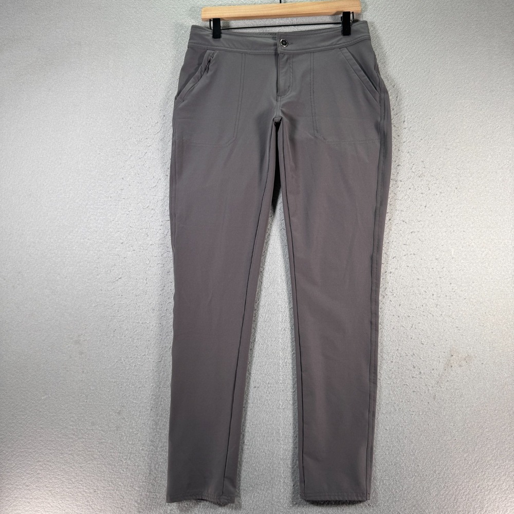The North Face Almatta Hiking Pants Women 6 Gray Slim Fit Lightweight Athleisure